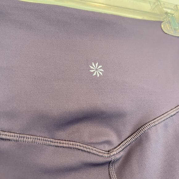 Athleta Elation Train 7/8 Tight Leggings Purple Women's L - Picture 3 of 9